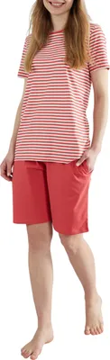 Produktbild von GÖTZBURG Damen Shorty rot quergestreift Größe: 40
