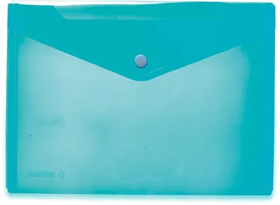 Obrázok produktu pre HERMA 20059 Peňaženka DIN A5 PP svetlomodrá s tlačovým kolíkom 25x18 cm