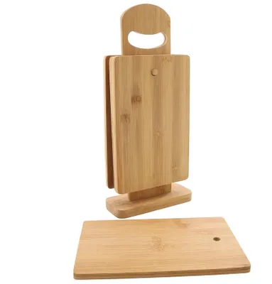 Produktbild von Cookinglife Schneidebrett-Set - Bambus - 5-teilig