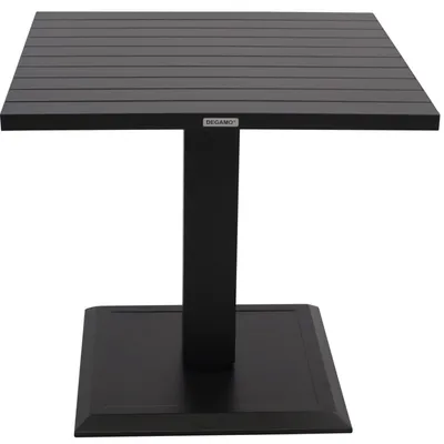 Produktbild von Bistrotisch 75 x 100 x 75 cm Aluminium Anthrazit