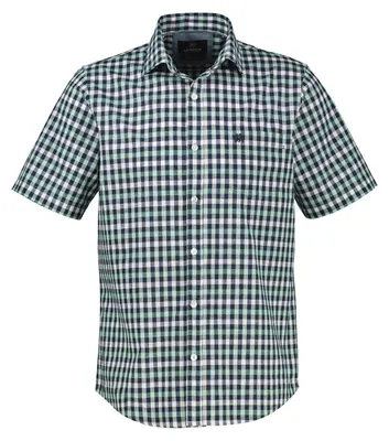 Produktbild von Lerros - Herren Freizeit kurzarm Hemd, (2642332), Größe:XXL, Farbe:mint water (621)