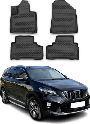 Immagine prodotto di 2015-2020 Kia Sorento tappetini TPE nero 4 pz