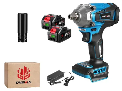 Immagine prodotto di Avvitatore a impulsi, coppia 1200 N·m, motore brushless, set di 2 batterie A