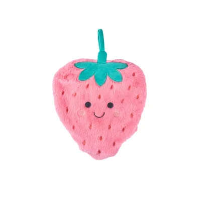 Produktbild von Sass & Belle Wärmflasche mit Strawberry Bezug Bettflasche ca. 34x28 cm Erdbeere