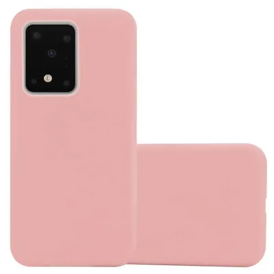 Produktbild von Cadorabo Hülle für Samsung Galaxy S20 ULTRA Schutzhülle in Rosa Handyhülle TPU Silikon Etui Case Cover