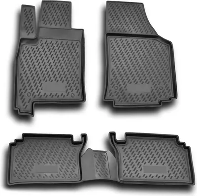 Zdjęcie produktu dla 2003-2010 Opel Meriva dywaniki podłogowe TPE czarne 4 szt