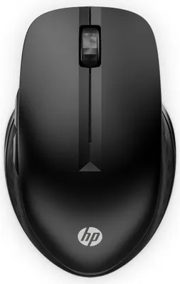 Produktbild von HP 430 Wireless-Maus für mehrere Geräte, Beidhändig, Optisch, RF Wireless + Bluetooth, 1200 DPI, Schwarz