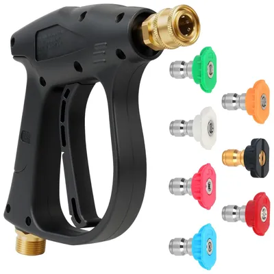 Immagine prodotto di Pistola per idropulitrice ad alta pressione, 4000 PSI, con 7 ugelli