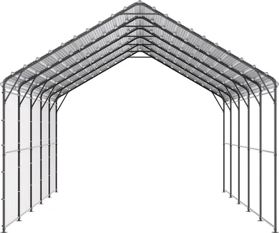 Produktbild von SucceBuy 13' x 26' Metall-Carport, robuster Außenunterstand für Autos und Boote