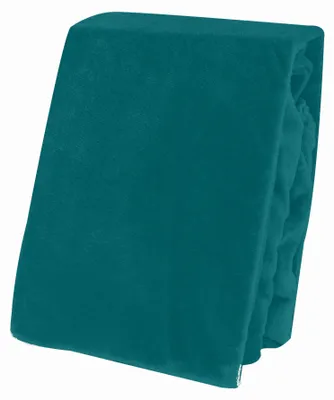 Produktbild von Winter Spannbettlaken Bettlaken Teddy Plüsch Warm Nicki Flausch Cashmere Touch, Größe:180 x 200 cm - 200x200 cm, Farbe:Petrol