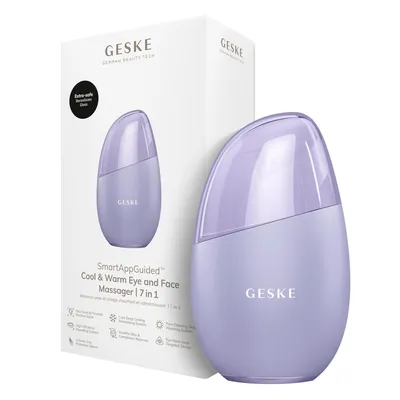 Produktbild von Cool & Warm Eye & Face Massager, 7 in 1 für Gesicht & Augen | Batterielose Wärme- & Kühltechnologie | Gegen Augenringe & Tränensäcke | Anti-Aging