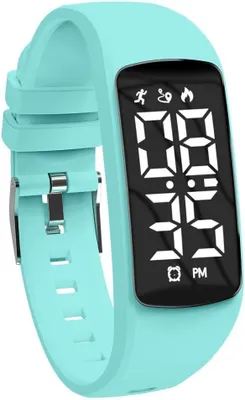 Produktbild von Multifunktionale uhr mit Schrittzähler Vibrationsalarm Wasserabweisend USB Aufladung Perfekt für Schule Sport und Alltag ohne App oder Handyverbindung