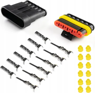Produktbild von Cube Plug Hermetic Connector Superseal 6 Pin