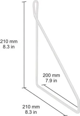 Obrázek produktu pro Fil 210X210Xø6 Mm Weiss