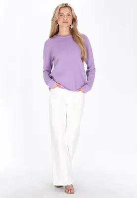 Produktbild von EVERA Damen Pullover - Dunkellila EVERA Damen Pullover - Dunkellila, XS/S
