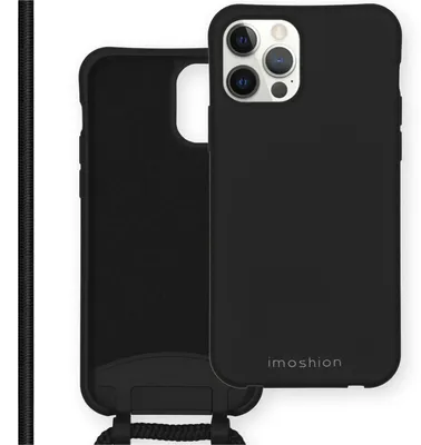 Obrázok produktu pre imoshion Farebný zadný kryt s odnímateľným káblom pre Apple iPhone 12 Pro Max - Čierny