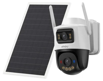 Produktbild von Imou AOV Dual 5MP + 5MP, IP-Sicherheitskamera, Draußen, Kabellos, Extern, Wand, Schwarz, Weiß