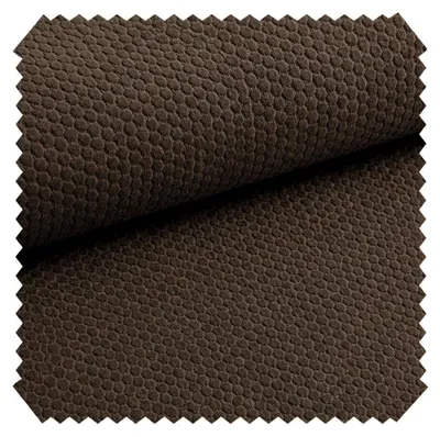 Produktbild von novely® Abverkauf MAKAO Leichter Velours-Möbelstoff Feine Wabenprägung 1lfm - Farbe: 04 Kaffeebraun
