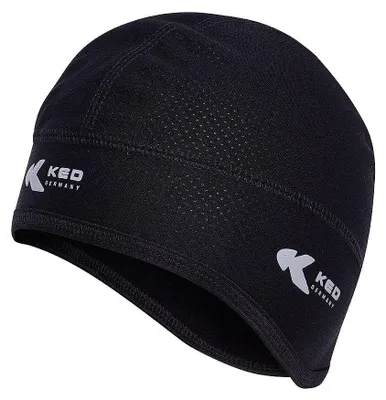 Produktbild von Ked Helmuntermütze für Reithelme, Schihelme, Radhelme, Motorradhelme, atmungsaktiv, Farbe: schwarz in L/XL