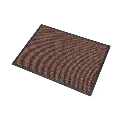 Image de H & S Decoration Tapis anti-feu en polypropylène brun 80 cm x 60 cm