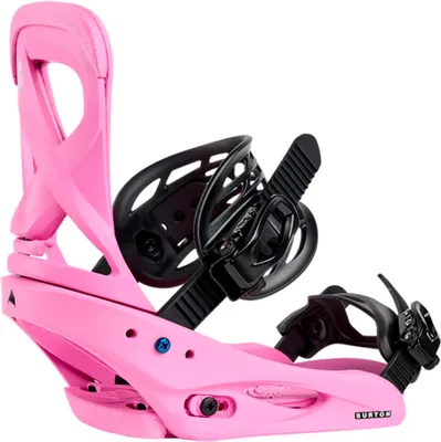 Imagen del producto de Burton Scribe Re Flex: Fijaciones de snowboard para mujer, color rosa, talla M
