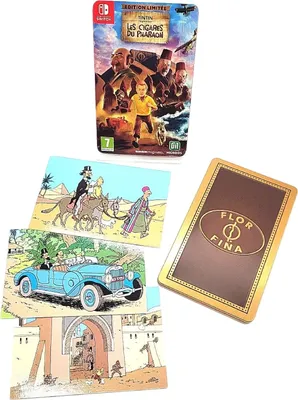 Produktbild von Videospiel für Switch Microids Tintin Reporter : Les Cigares du Pharaon
