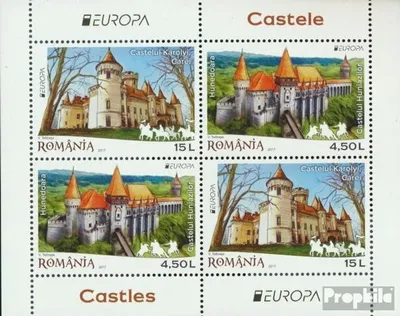 Produktbild von Briefmarken Rumänien 2017 Mi Block696II (kompl.Ausg.) postfrisch Burgen und Schlösser