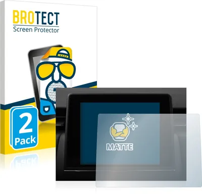 Produktbild von 2x BROTECT Schutzfolie für Renault Clio V 2020 Easy Link 7" Displayschutz Displayschutzfolie Folie Matt Entspiegelungsfolie