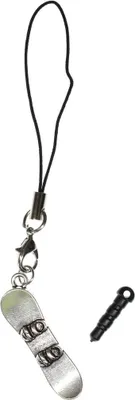 Produktbild von Snowboard Handyanhänger Miniblings Handyschmuck Board Wintersport silber