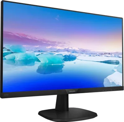 Produktbild von Philips V Line Full-HD-LCD-Monitor 243V7QJAB/00, 60,5 cm (23.8"), 1920 x 1080 Pixel, Full HD, LED, 5 ms, Schwarz