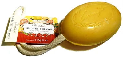 Produktbild von Einseifer Kordelseife mit Sheabutter Grapefruit - Orange, 175 g