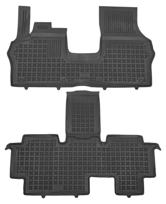 Image de MTM Tapis de sol pour Volkswagen ID.Buzz Bus 2022- en Caoutchouc, Bac sur Mesure Antidérapant avec Rebords 5 cm, cod. 3D 11594