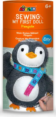Zdjęcie produktu dla Zestaw do szycia Moja Pierwsza Lalka, Pingwin
