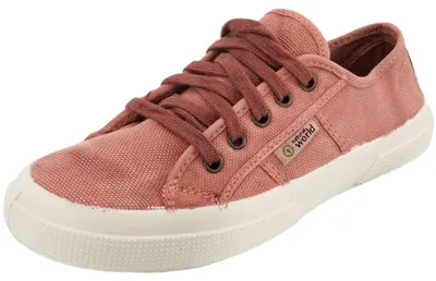 Produktbild von Natural World Blossom Damen Baumwolle Sneaker Krabbenorange (Cangrejo), 901-618 - Gr. 40