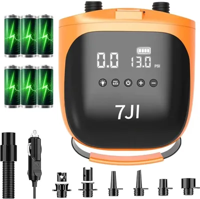 Image de Pompe à air électrique jusqu'à 20 PSI pour produits gonflables