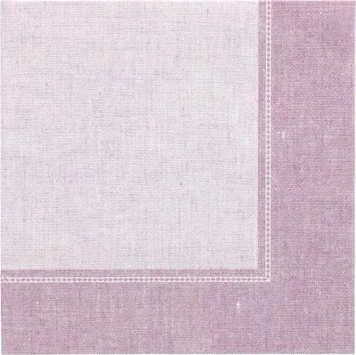 Produktbild von Servietten "ROYAL Collection" 1/4-Falz 40 cm x 40 cm flieder "Linum"