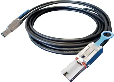 Obrázok produktu pre Microsemi ADAPTEC E-HDMSAS-E-MSAS-2M, 2 m, SFF-8644, SFF-8088, Priamy, Priamy, Samec/samec