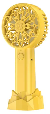 Produktbild von Mini-Handventilator, tragbar, persönlicher Handventilator mit wiederaufladbarem Akku