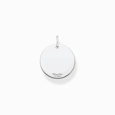 Produktbild von THOMAS SABO Anhänger Coin Silber - Gravur möglich PE927-001-