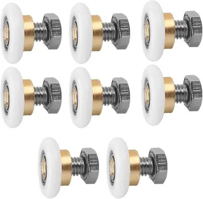 Obrázek produktu pro Náhradní díly pro sprchové vozíky 23 mm – Sprchové vozíky pro sprchové kouty – Náhradní díly se šrouby