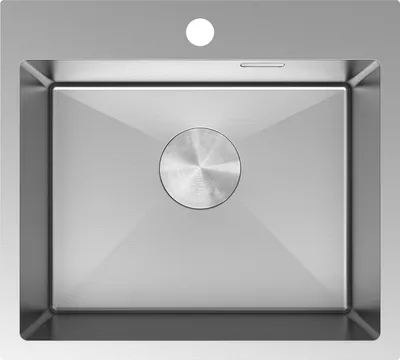 Image de Mexen Solix évier en acier 1 bac 500 x 450 mm, inox - 6402501000-01
