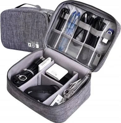 Produktbild von Organizertasche Für Kabel Karten Disks Usb-Ladegeräte