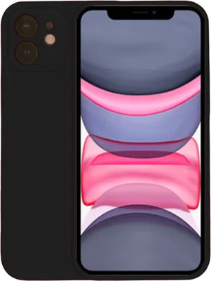 Obrázok produktu pre Puzdro na mobilný telefón pre iPhone 11 silikónové puzdro - Backcover Silicone Case - Black