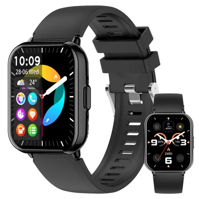 Produktbild von Smartwatch, Smartwatch Damen Herren, 1.83" HD Fitness Tracker Uhren für Android IOS, Wasserdicht Pulsmesser Schrittzähler Aktivitätstracker