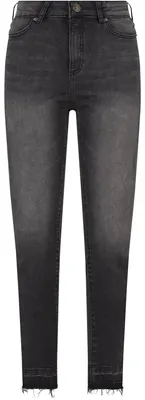 Image de Urban Classics - Jean pour femme TN1390 (33R) (noir délavé)