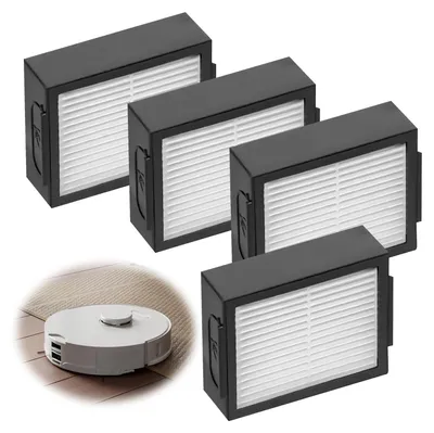 4 Ersatzfilter für iRobot Roomba e, i & j Serie, HEPA