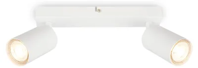 Immagine prodotto di Faretto da soffitto Briloner, orientabile, On/Off tramite interruttore a parete, bianco
