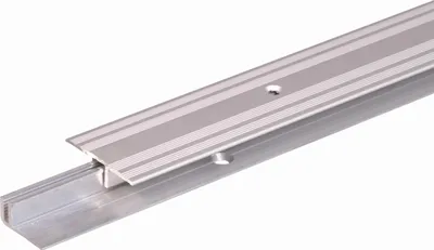 Produktbild von Alberts® Übergangsprofil PRO, Alu, Breite 34mm, Länge 2,7m, versch. Oberfl.-edelstahlfarbig eloxiert
