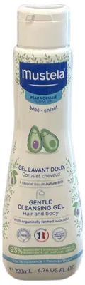 Zdjęcie produktu dla Mustela Bebe Delikatny żel oczyszczający do włosów i ciała
