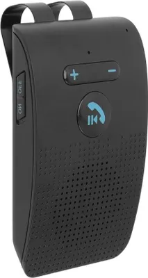 Immagine prodotto di Altoparlante vivavoce per auto Bluetooth 5.0 Connessione automatica Ricevitore per aletta parasole senza fili - adattatore per telefono cellulare Clip posteriore per MP3.